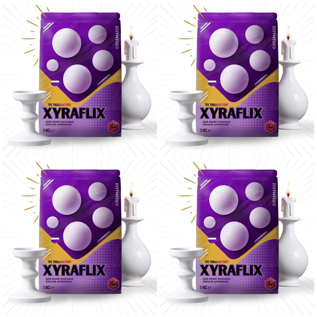 TFC Xyraflix Giessmasse weiss 3:1