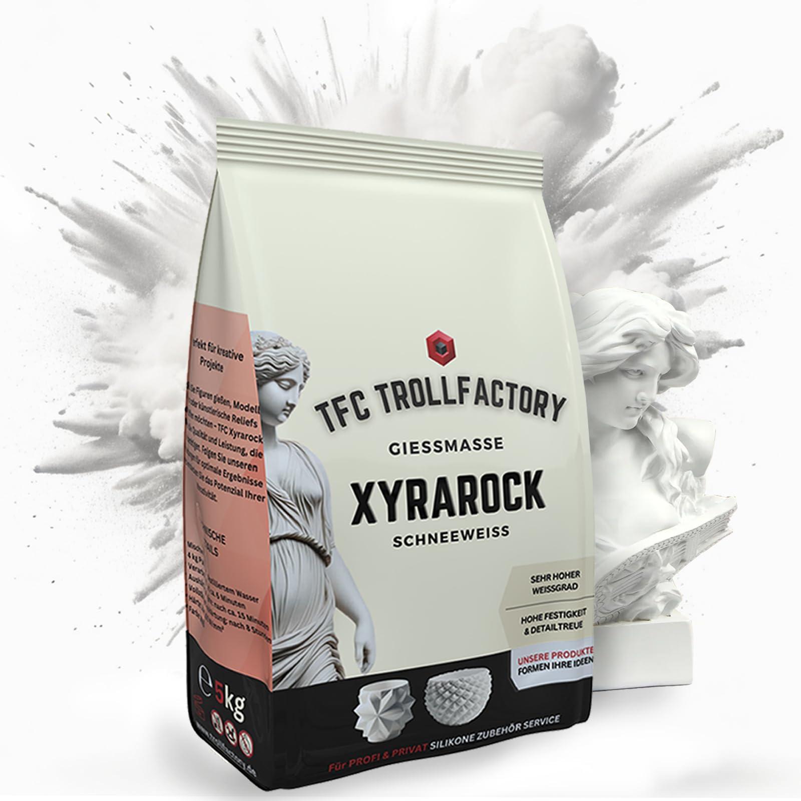 TFC Xyrarock PREMIUM Giessmasse 4:1 brilliantweiss - Größe: 4 x 5 kg