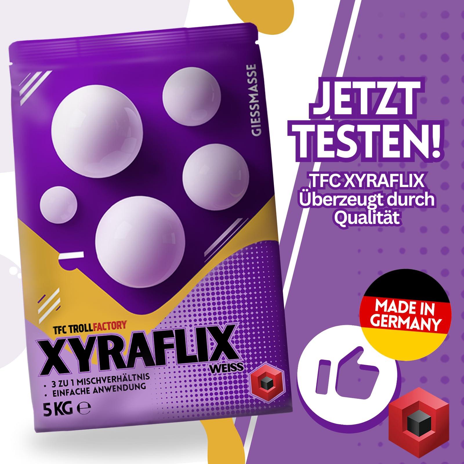 TFC Xyraflix Giessmasse weiss 3:1