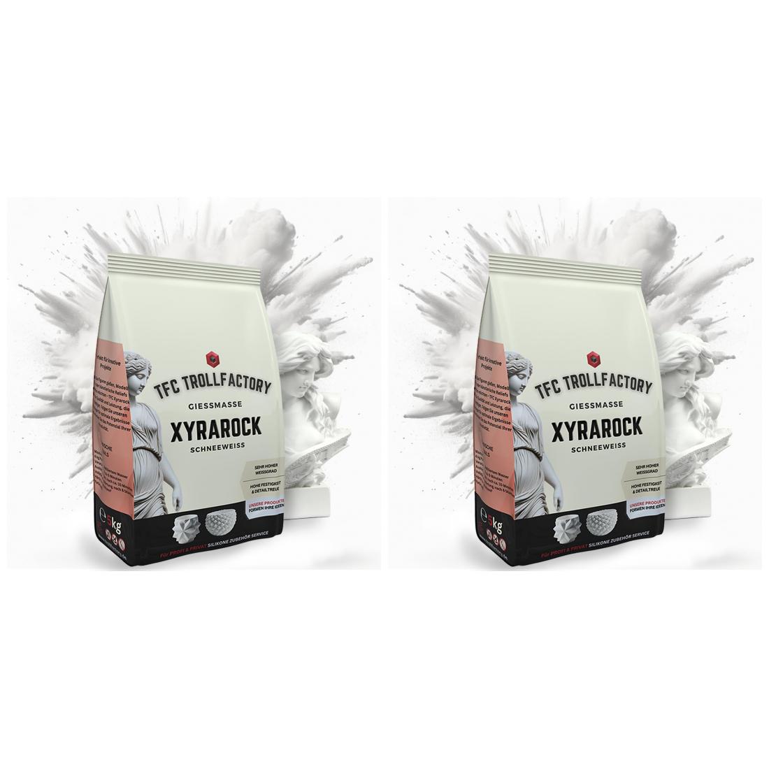 TFC Xyrarock PREMIUM Giessmasse 4:1 brilliantweiss - Größe: 2 x 5kg