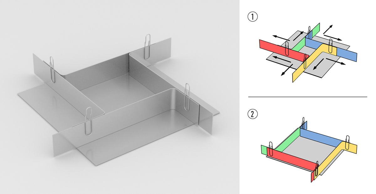 TFZ Formenrahmen-SET ALU Formbaurahmen Giesskasten Rahmen Formenbau 100mm