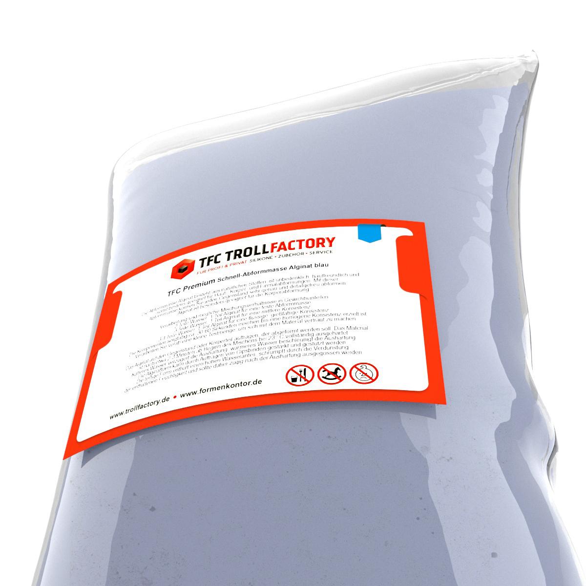TFC Alginat PREMIUM Abformmasse blau 3-4 Minuten TFC Alginat PREMIUM Abformmasse blau 3-4 Minuten