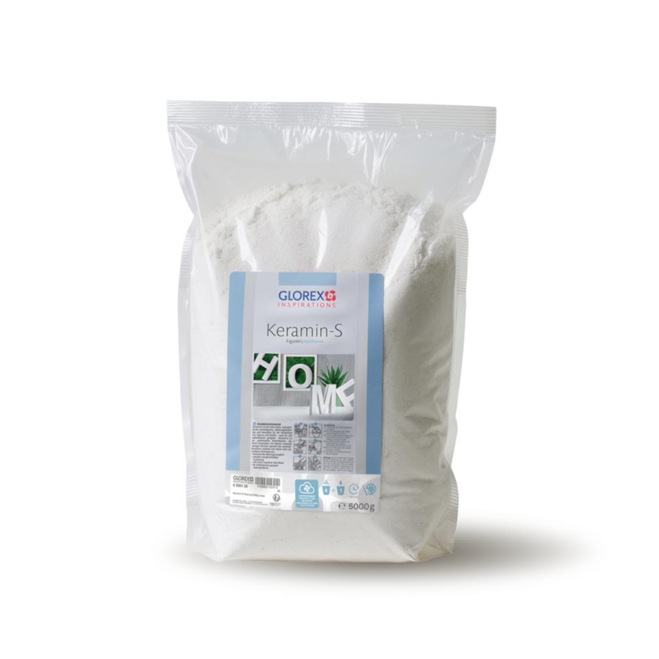 Keramin-S Giessmasse wetterfest schneeweiss