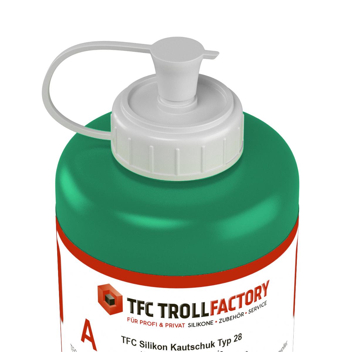 TFC Troll Factory Silikon Kautschuk Typ 28 Abformsilikon mittelhart 1:1 RTV NV