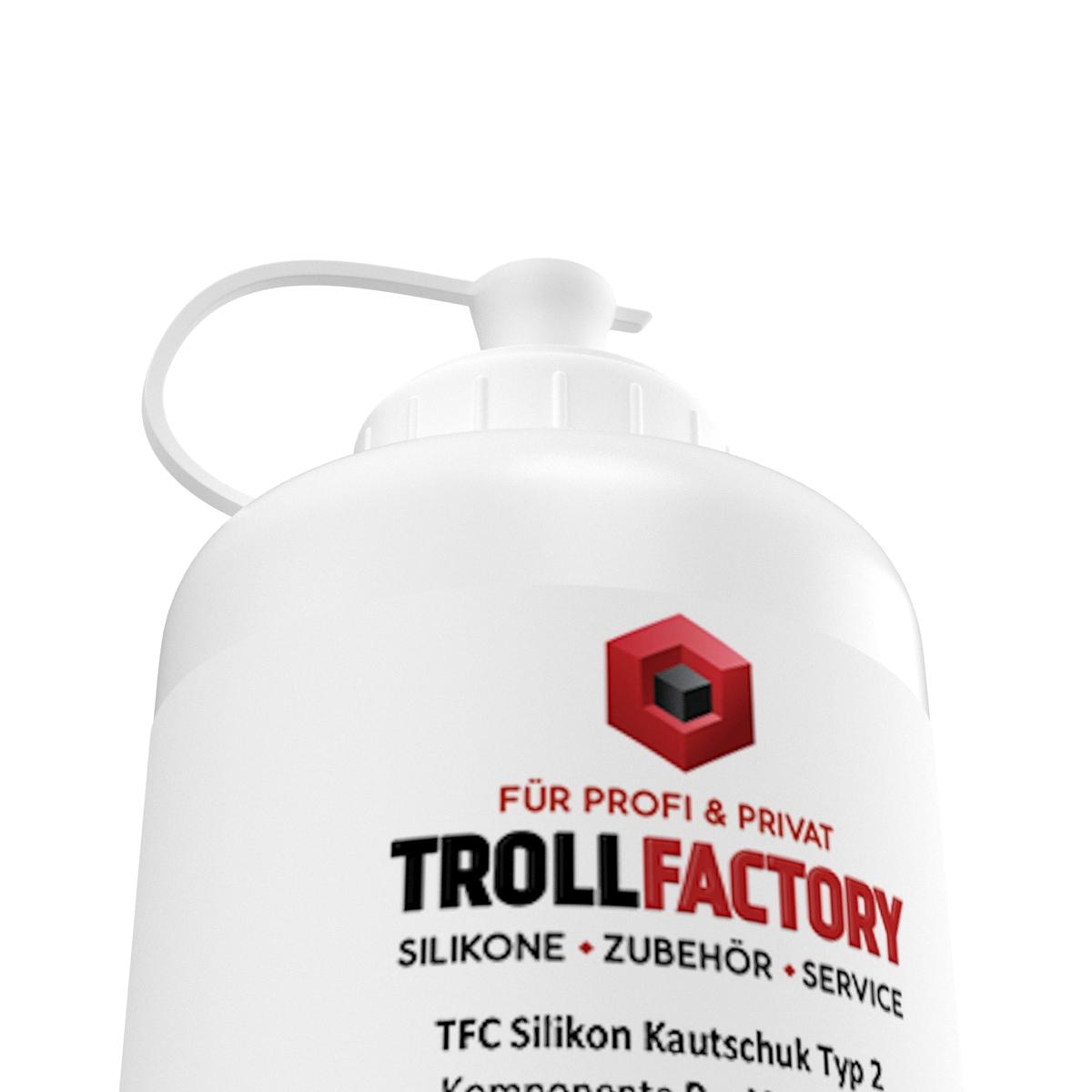 TFC Troll Factory Silikon Kautschuk Typ 2 Abformsilikon mittelhart 1:1 RTV NV